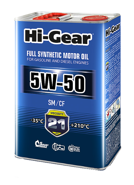Моторное масло Hi-Gear 5W-50 