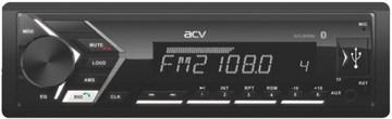 Автомагнитола ACV AVS-814BW 1din/белая/Bluetooth/USB/AUX/SD/FM/4*50.