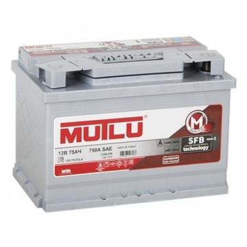 Аккумулятор MUTLU (LB3.75.072.A) 12V 75 А/ч 720 А