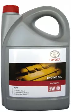 Масло моторное TOYOTA (0888080375) Engine Oil 5W-40 5л синтетическое