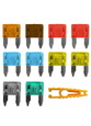 Предохранители флажковые AutoStandart (AS-106202) "mini" 10шт