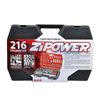Набор инструмента ZiPower 216 предметов PM4112