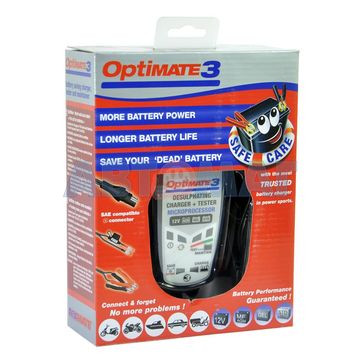 Зарядное устройство OptiMate 3 TM430 (1x0,8А, 12V)