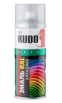 Эмаль универсальная Kudo KU-07035 светло-серый 520 мл