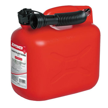 Канистра для топлива ZIPOWER (PM4291) красная 5л
