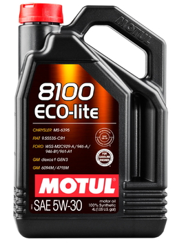Масло моторное Motul 8100 Eco-Lite (113497) 5w30 4л синтетическое