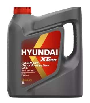 Масло моторное Hyundai XTeer Gasoline Ultra Protection 5w30 4л синтетическое