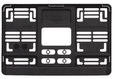 Рамка под номерной знак для япон./амер. авто, 290*170 мм, черная AFC-15