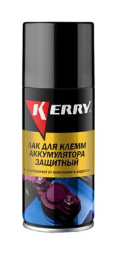Лак для защиты клемм KERRY (KR918) красный 210мл