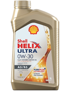 Масло моторное SHELL Helix Ultra 0w30 A5/B5 1л синтетическое