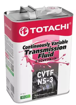 Масло трансмиссионное Totachi ATF CVTF NS-3 4л синтетическое