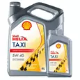 Масло моторное SHELL Helix Taxi 5w40 4л синтетическое + 1л в подарок