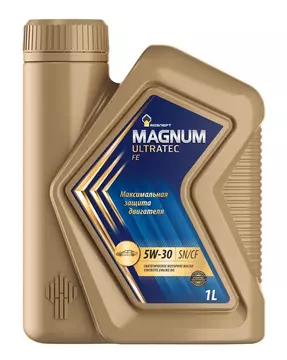 Масло моторное Роснефть Magnum Ultratec FE 5w30 SN/CF 1л синтетическое