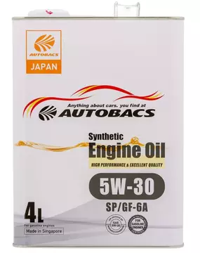 Масло моторное AUTOBACS Engine Oil 5w30 SP/GF-6A 4л синтетическое