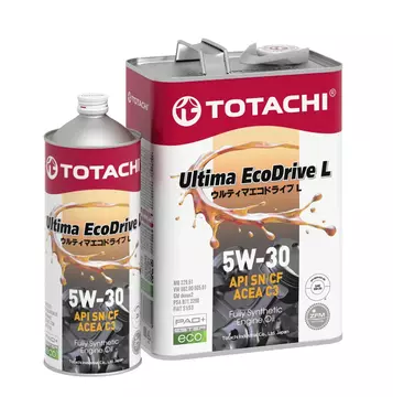 Масло моторное TOTACHI Ultima EcoDrive L 5w30 SN/CF 5л синтетическое 