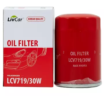 Фильтр масляный LIVCAR (LCV719/30W) (W 719/30) VW, AUDI, SEAT, SKODA