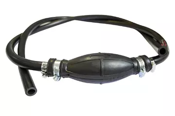 Шланг для перекачки топлива с металлическим клапаном ТОП АВТО (ТА-49274R) 3м