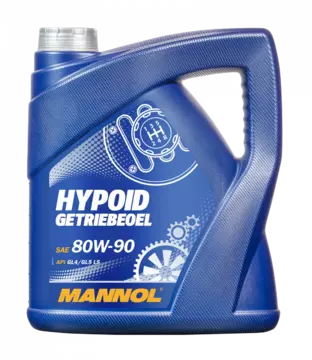 Масло трансмиссионное MANNOL Hypoid Getriebeoel GL-4/GL-5 LS 80w90 4л минеральное