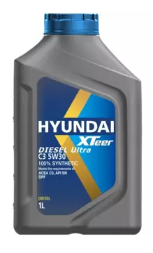 Масло моторное Hyundai XTeer Diesel Ultra C3 5w30 1л синтетическое
