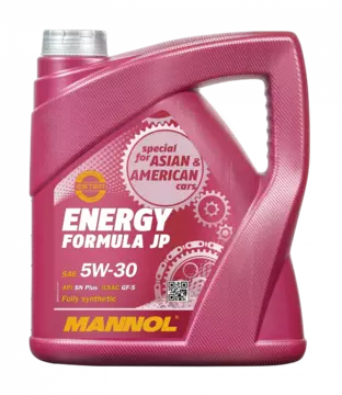 Масло моторное MANNOL Energy Formula JP 5w30 SN+ GF-5 4л синтетическое