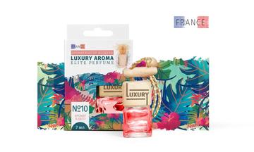 Ароматизатор воздуха парфюмированный №10 в стеклянном бочонке серии "Luxury Aroma Elite Perfume" по мотивам Ex Nihilo - Fleur Narcotique 7мл