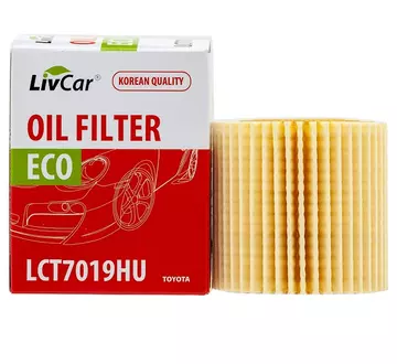 Фильтр масляный LIVCAR (LCT7019HU) (HU 7019) Lexus,Toyota