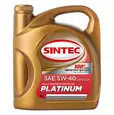 Масло моторное SINTEC Platinum 5w40 SN/CF A3/B4 4л синтетическое
