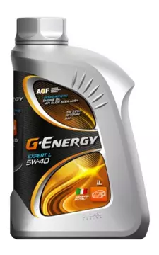 Масло моторное G-ENERGY Expert L 5w40 SL/CF A3/B4 1л полусинтетическое