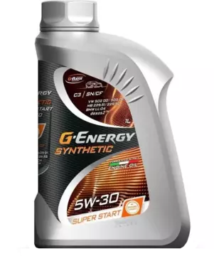 Масло моторное G-ENERGY Synthetic Super Start 5w30 C3 1л синтетическое