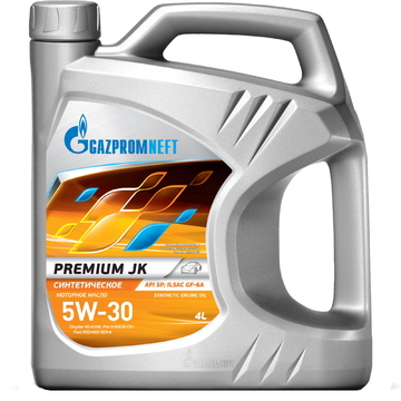 Масло моторное GAZPROMNEFT PREMIUM JK 5w30 SP GF-6A 4л синтетическое