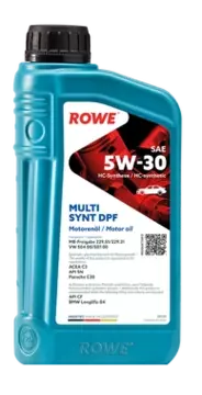Масло моторное ROWE HIGHTEC MULTI SYNT DPF 5w30 1л синтетическое
