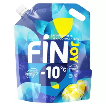 Жидкость в бачок омывателя FIN JOY -10°C (Индиго-Манго) 3л