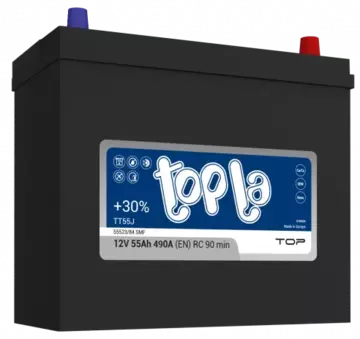 Аккумулятор TOPLA TOP JIS 55523/84 SMF B24L (TT55J) 55Ач 490А