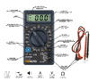 Мультиметр цифровой ТОП АВТО (DT830D) звуковая прозвонка цепи