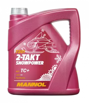 Масло моторное MANNOL Snowpower 2T 4л синтетическое