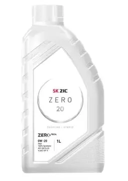 Масло моторное ZIC ZERO 20 0w20 SN GF-5 1л синтетическое