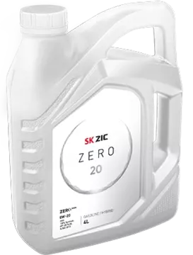 Масло моторное ZIC ZERO 20 0w20 SN GF-5 4л синтетическое
