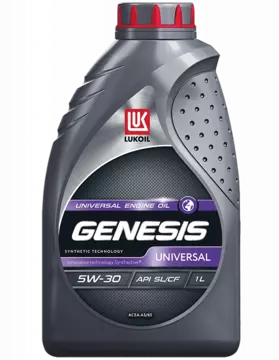 Масло моторное Лукойл Genesis Universal 5w30 SL/CF A1/B1 A5/B5 1л полусинтетическое