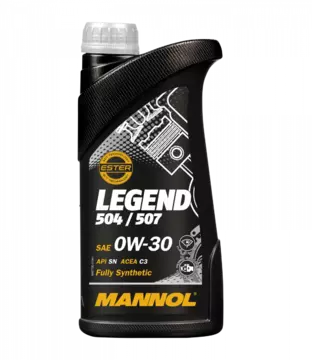 Масло моторное MANNOL Legend 504/507 0w30 SN C3 1л синтетическое