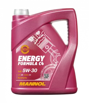 Масло моторное MANNOL Energy Formula C4 5w30 5л синтетическое