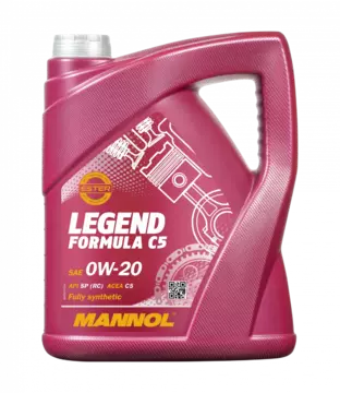 Масло моторное MANNOL Legend Formula C5 0w20 5л синтетическое