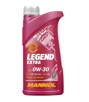 Масло моторное MANNOL Legend Extra 0w30 SP/SN+ C2 1л синтетическое