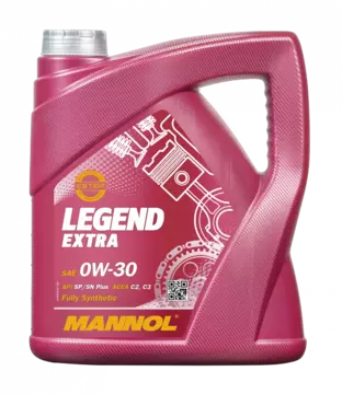 Масло моторное MANNOL Legend Extra 0w30 SP/SN+ C2 5л синтетическое