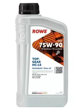 Масло трансмиссионное ROWE HIGHTEC TOPGEAR 75w90 HC-LS 1л синтетическое