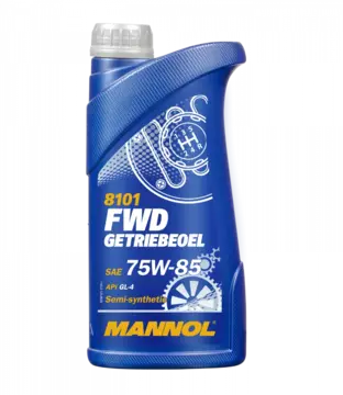 Масло трансмиссионное MANNOL FWD Getriebeoel 75w85 GL-4 1л полусинтетическое