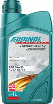 Масло моторное ADDINOL Premium FD 5w30 A5/B5 1л синтетическое