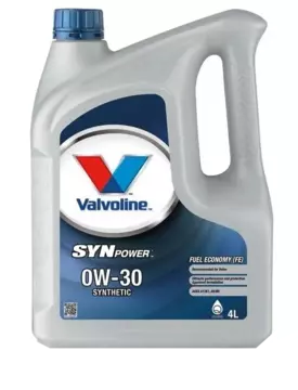 Масло моторное Valvoline Syn Power FE 0w30 4л синтетическое