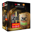 Масло моторное ZIC TOP 0w20 SN+ C5 4л синтетическое + Жидкость омывателя (-20°С) 3.5л