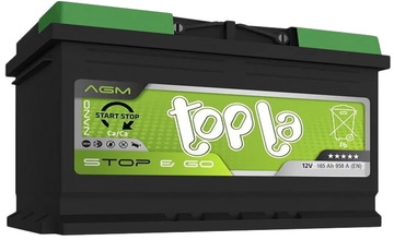 Аккумулятор TOPLA  AGM TAG105 (114105) 105Ач 950А