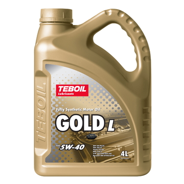 Масло моторное TEBOIL Gold L 5W-40 4л синтетическое 